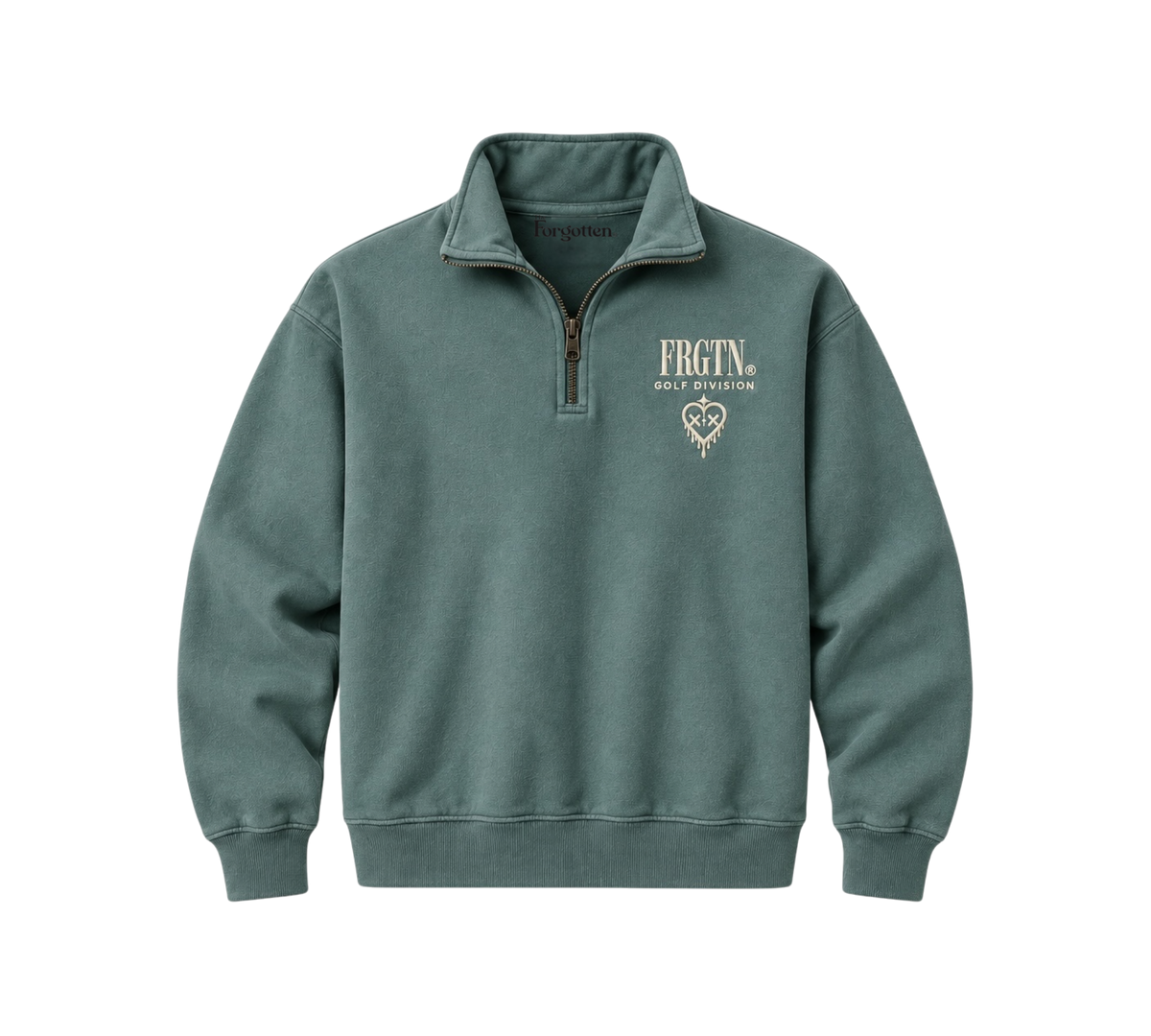 The FRGTN CC Quarter Zip (Cypress Green)