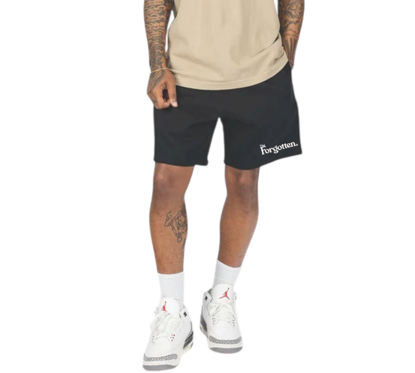 The "Unseen" Sweat Shorts (Black)