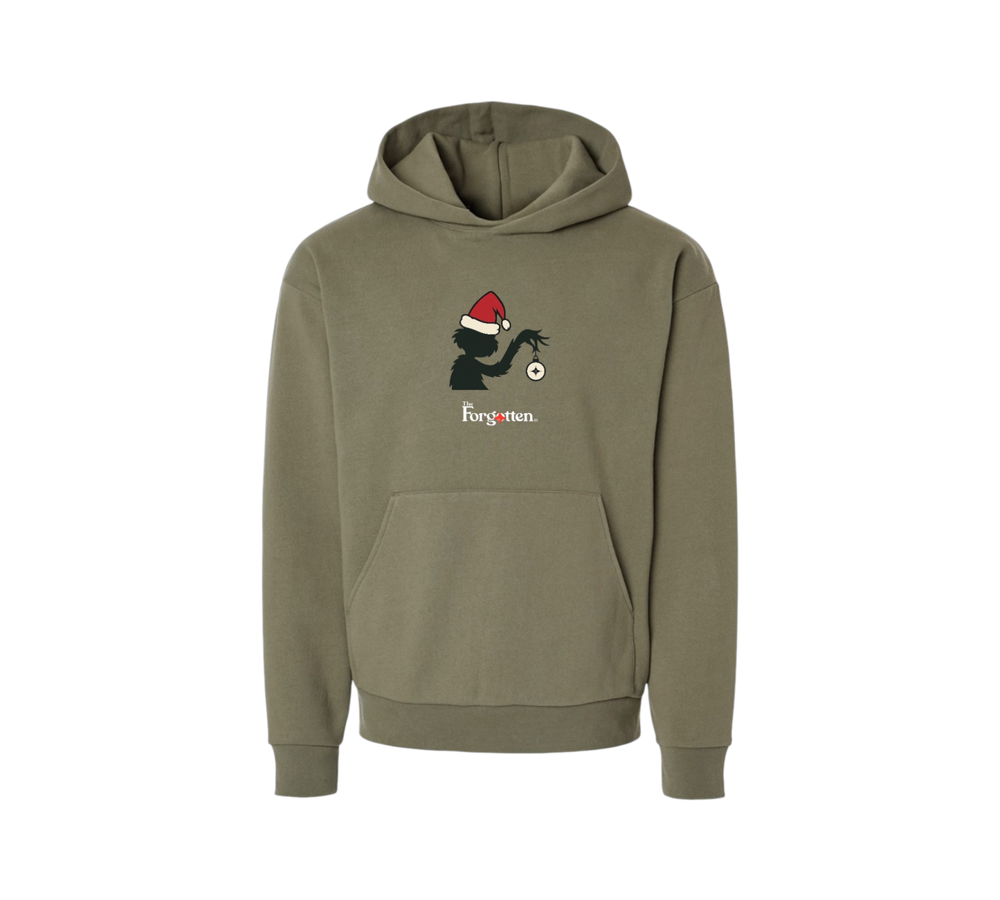 The Silent Night Hoodie (Olive)