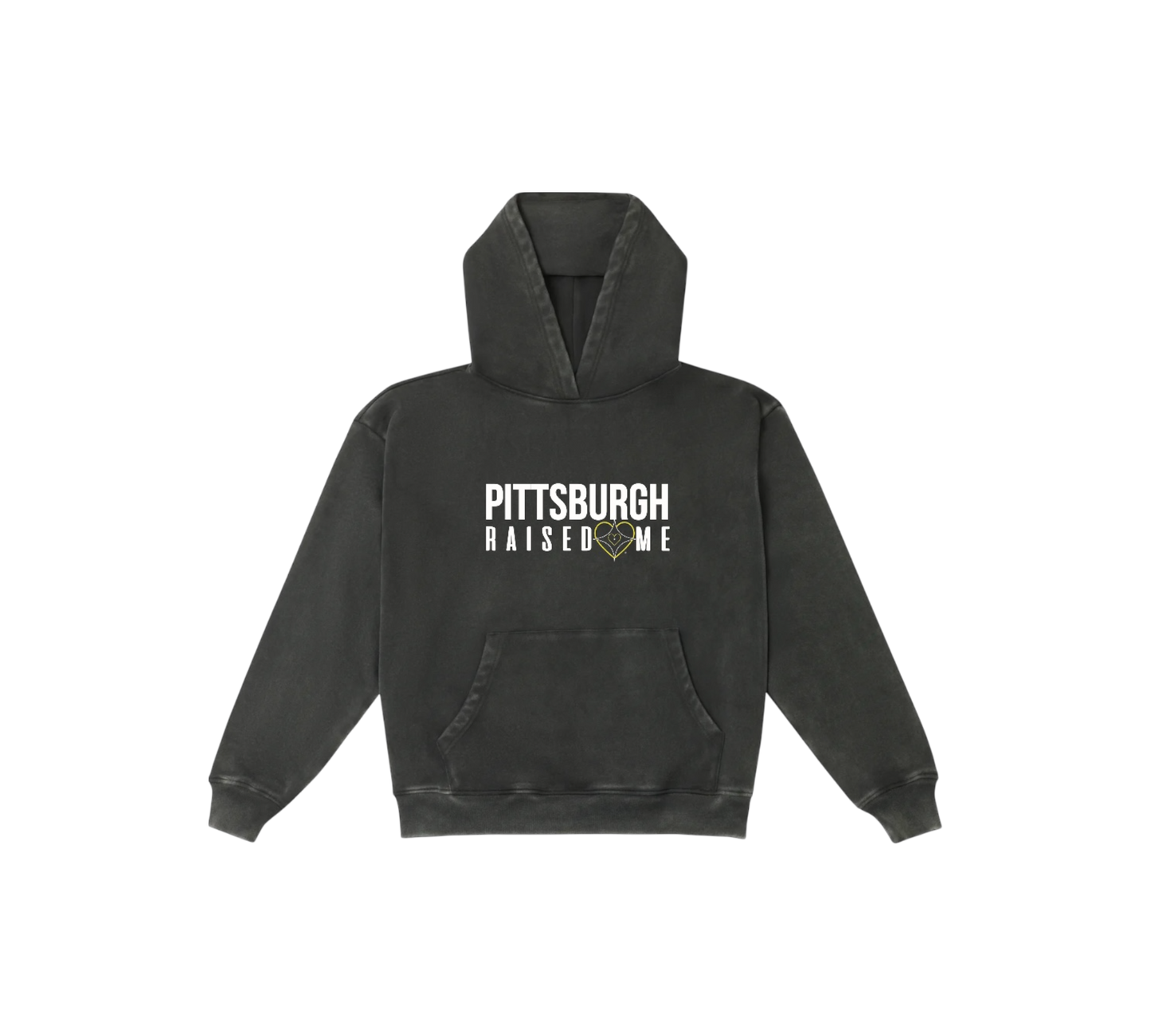 City Raised Hoodie (Pittsburgh Black)