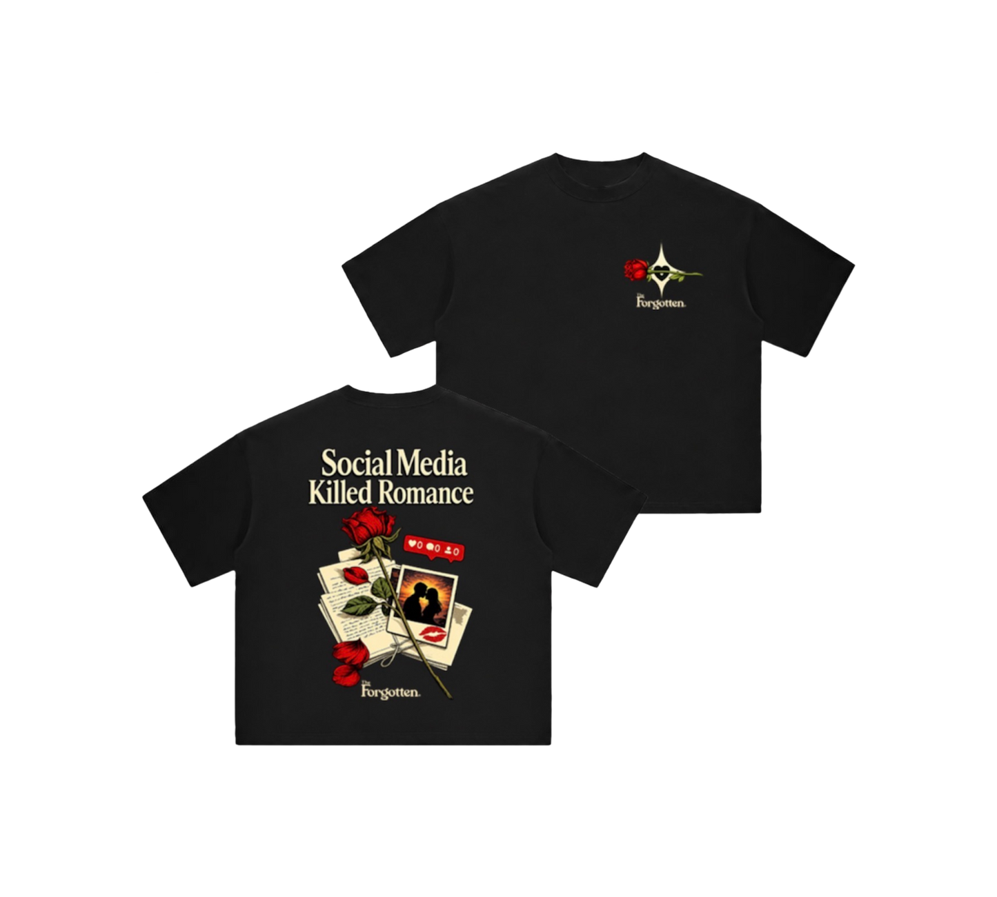 Social Media Killed Romance T (Black)