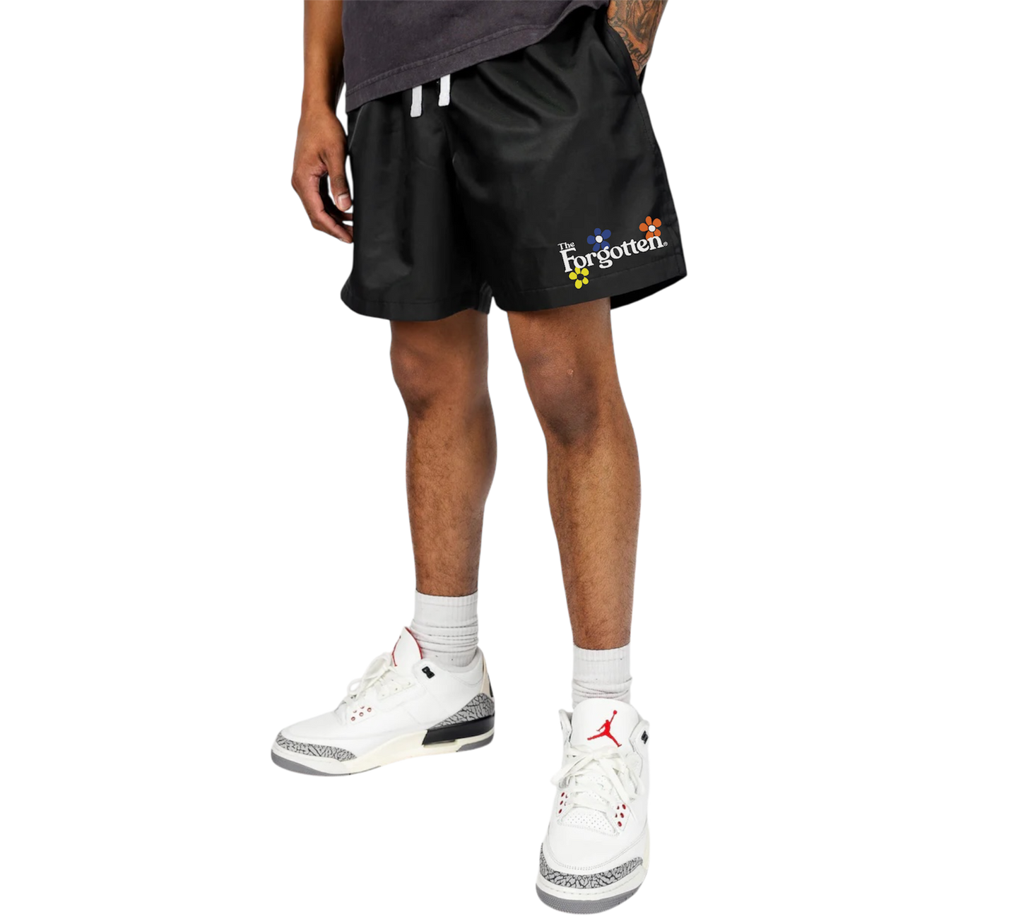 "The Bloom" Shorts (Black)