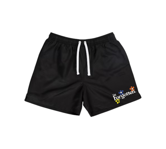 "The Bloom" Shorts (Black)