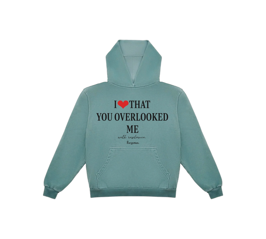 The "Overlooked" Hoodie (Sagebrush)